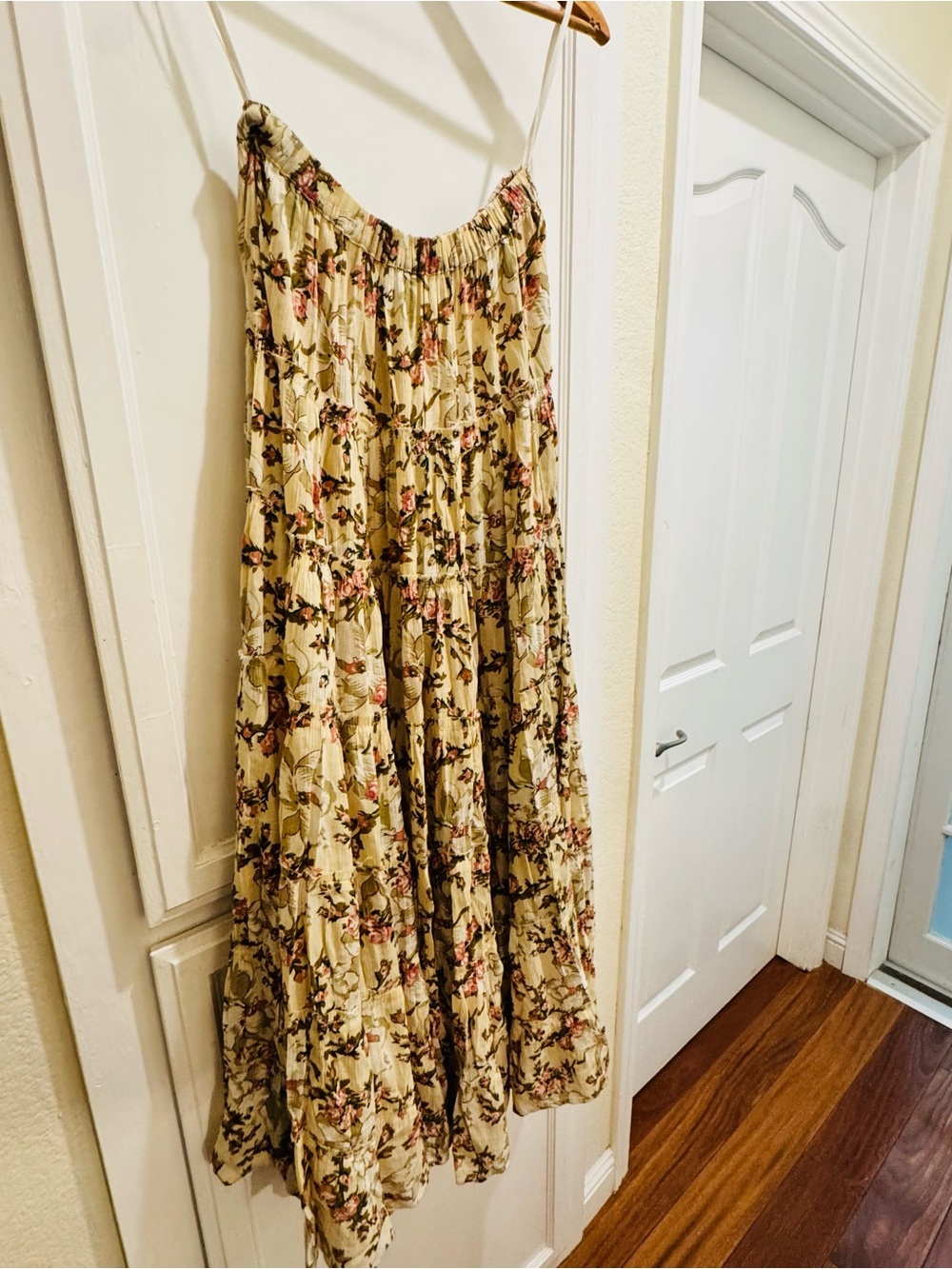 Denim & Supply Ralph Lauren Floral Maxi Dress SP Tiered Boho Cottagecore